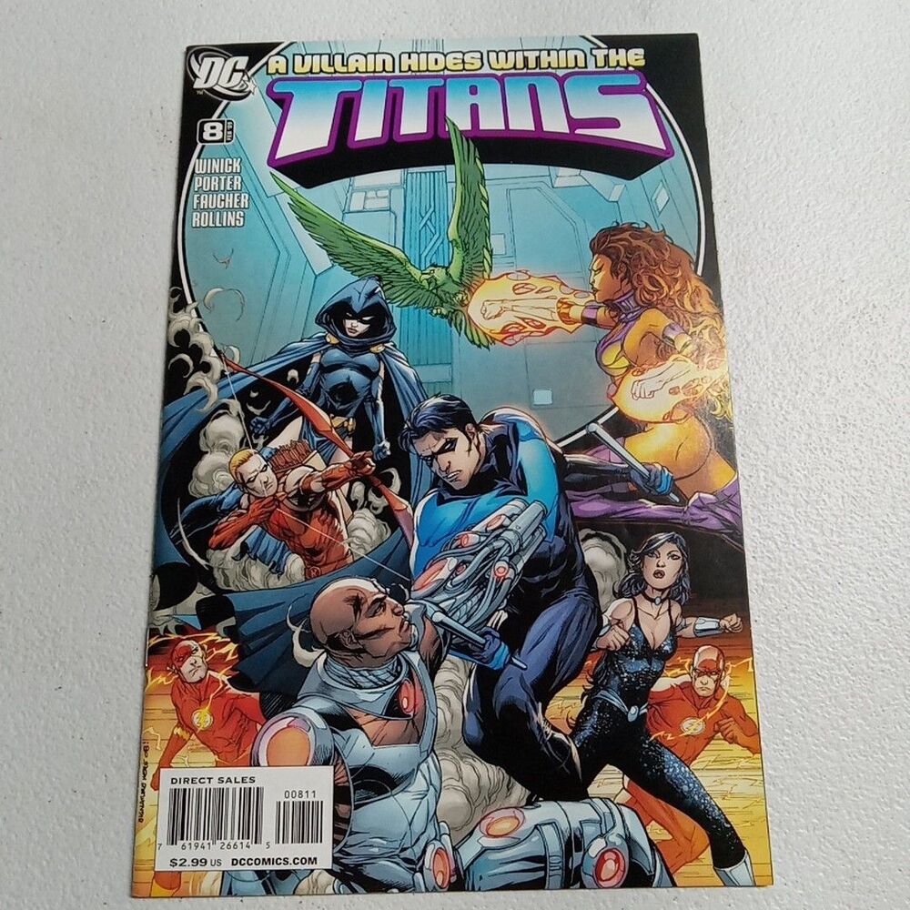 Titans #8 2009 DC Comics Comic Book